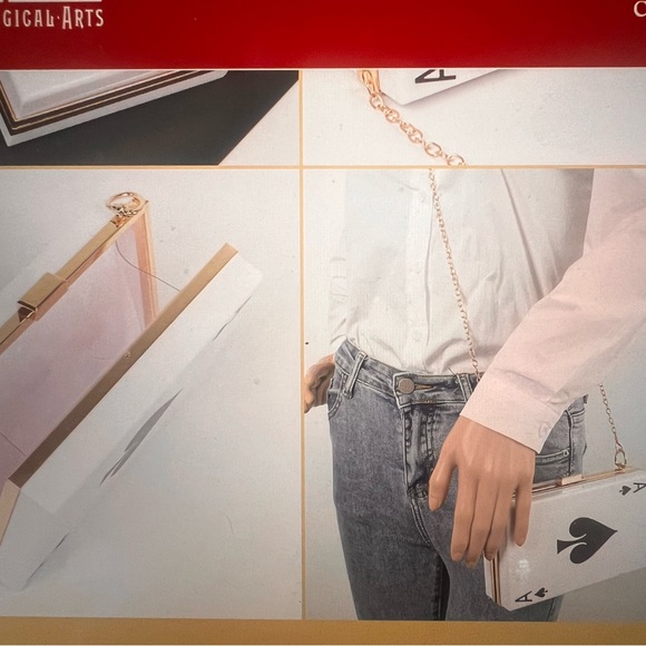 NWT Ace Playing Card clutch- only available at the exclusive club! - Picture 3 of 8
